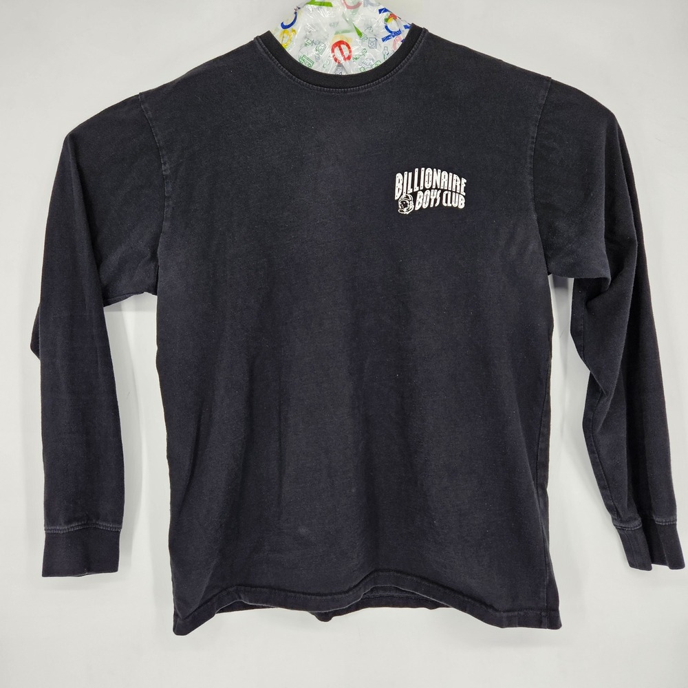 Billionaire Boys Club Shirt Large Long Sleeve‎ Black Tee Crewneck Sweatshirt